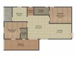 Lunar Gardenia (2BHK+2T (1,308 sq ft) 1308 sq ft)