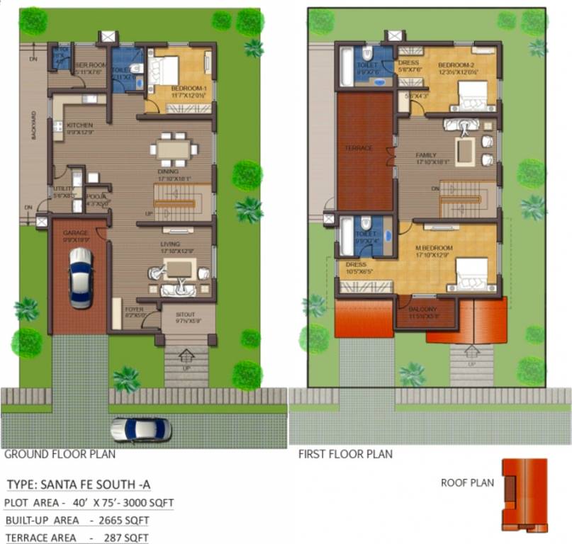 Jain Santa Fe (3BHK+3T (2,665 sq ft) Servant Room 2665 sq ft) Jain Santa Fe (3BHK+3T (2,665 sq ft) Servant Room 2665 sq ft)