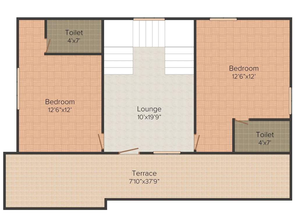 Panchamrit North East Enclave (3BHK+3T (1,625 sq ft)   Pooja Room 1625 sq ft)