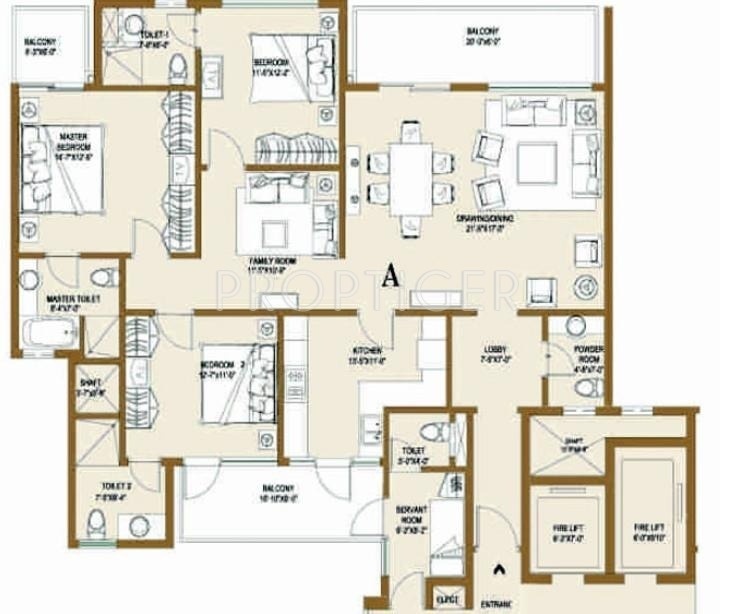 Floor Plan  belgravia resort residences 1 Floor Plan Floor Plan