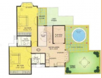  aditya-mega-city Floor Plan Upper Level Duplex Plan