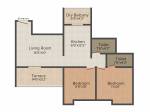 Satyam Florence (2BHK+2T (893 sq ft) 893 sq ft) Satyam Florence (2BHK+2T (893 sq ft) 893 sq ft)