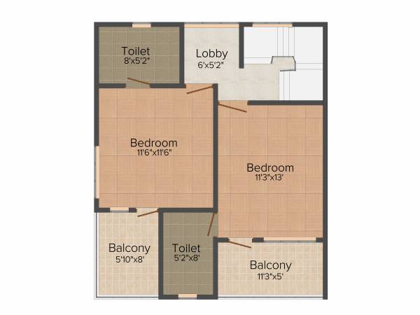 GVN Stepping Stone (3BHK+3T (1,350 sq ft) 1350 sq ft) GVN Stepping Stone (3BHK+3T (1,350 sq ft) 1350 sq ft)