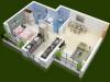 Stalwart UshaKiran Residency (1BHK+1T (690 sq ft) 690 sq ft)