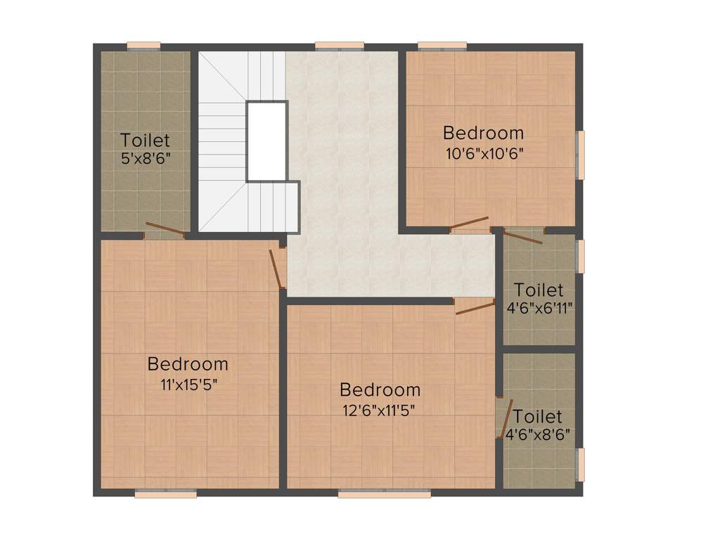 RV Silpa Hilltop (4BHK+4T (2,214 sq ft) 2214 sq ft)