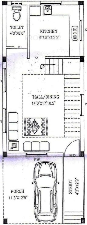 Sakthivel SRS Nagar (2BHK+3T (1,600 sq ft) 1600 sq ft)