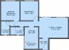 Pinnacle 9 Sadashiv (2BHK+2T (1,116 sq ft) 1116 sq ft)