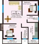 AP Amirthalaya (2BHK+2T (815 sq ft) 815 sq ft) AP Amirthalaya (2BHK+2T (815 sq ft) 815 sq ft)