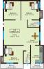 AP Amirthalaya (3BHK+2T (1,195 sq ft) 1195 sq ft)
