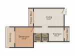 Platinum S M Plaza (1BHK+1T (650 sq ft) 650 sq ft)