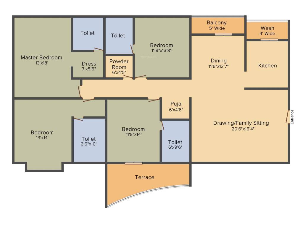 Orbit Sky Gardens (4BHK+4T (2,700 sq ft) 2700 sq ft) Orbit Sky Gardens (4BHK+4T (2,700 sq ft) 2700 sq ft)