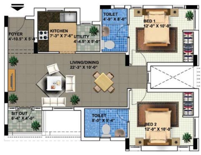 serenity Floor Plan Floor Plan