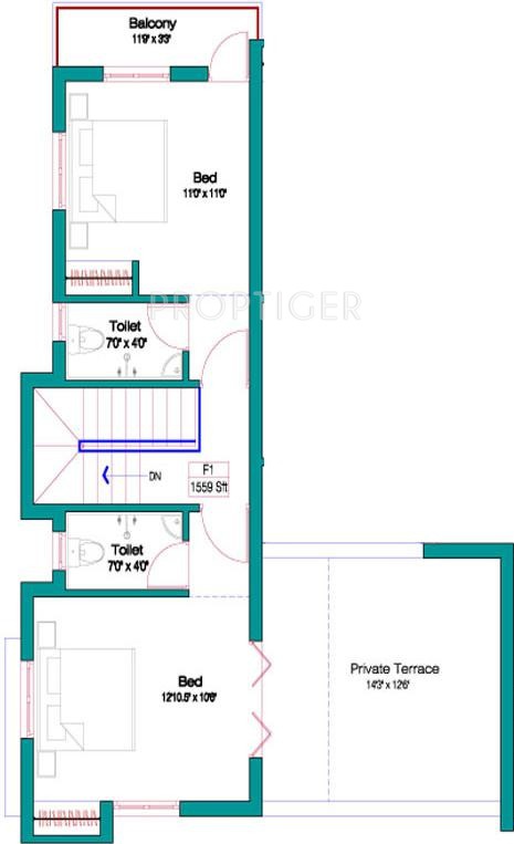 Alankar Chakrika (3BHK+3T (1,559 sq ft) 1559 sq ft) Alankar Chakrika (3BHK+3T (1,559 sq ft) 1559 sq ft)