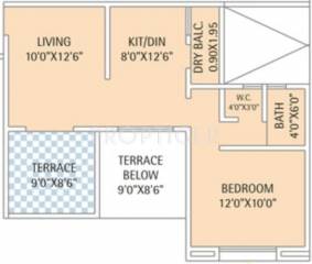 Karan Reelicon Vishwa (1BHK+1T (686 sq ft) 686 sq ft) Karan Reelicon Vishwa (1BHK+1T (686 sq ft) 686 sq ft)
