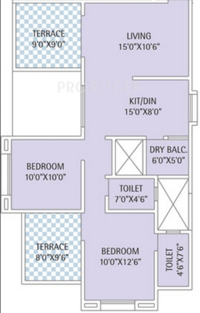 Karan Reelicon Vishwa (2BHK+2T (898 sq ft) 898 sq ft) Karan Reelicon Vishwa (2BHK+2T (898 sq ft) 898 sq ft)