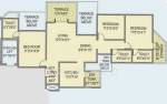 Floor Plan (3BHK+3T) Mont Vert Biarritz 2 Floor Plan (3BHK+3T)