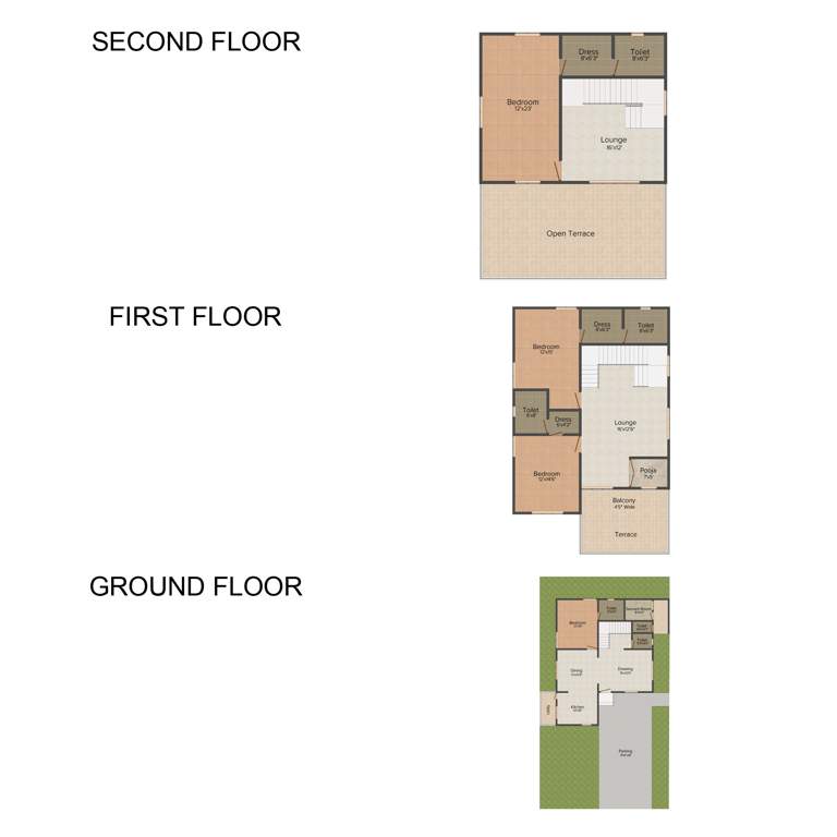 Sannidhi Surakshaa Fairview Ville (4BHK+5T (3,235 sq ft) + Servant Room 3235 sq ft)