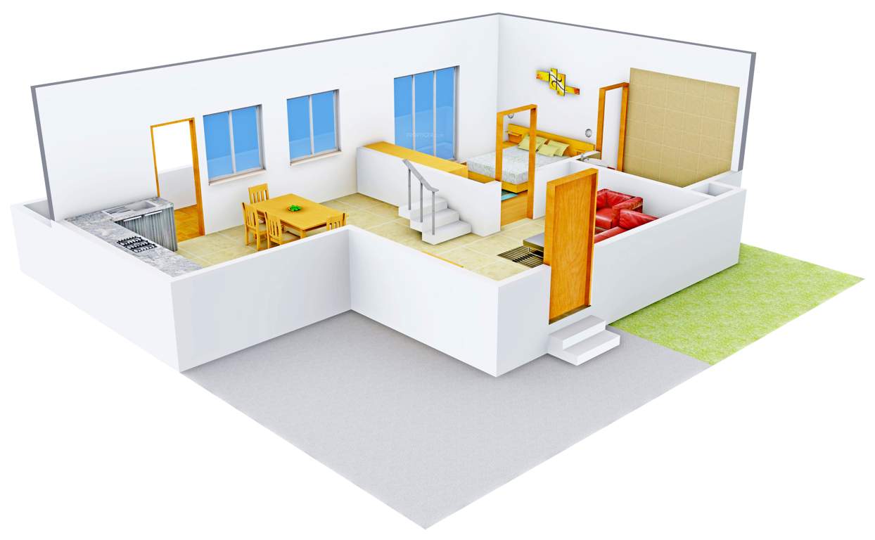 Golden Boulevard Villa (3BHK+3T (1,700 sq ft) 1700 sq ft)