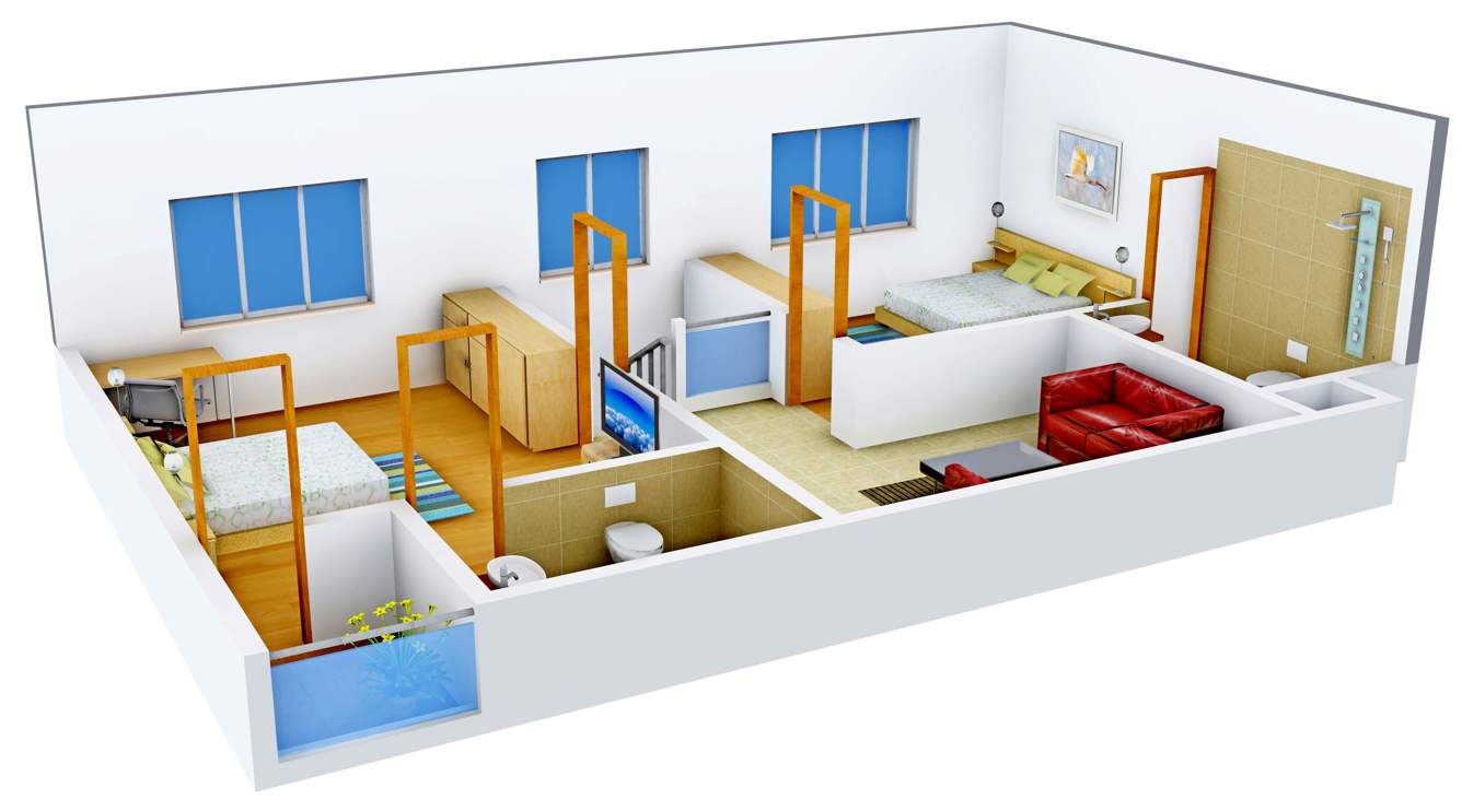 Golden Boulevard Villa (3BHK+3T (1,700 sq ft) 1700 sq ft)