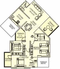 Concord Proxima (3BHK+2T (1,261 sq ft) 1261 sq ft) Concord Proxima (3BHK+2T (1,261 sq ft) 1261 sq ft)