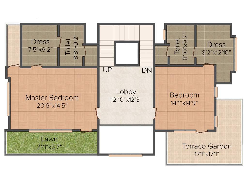 Lanco Hanging Gardens Villas (4BHK+5T (5,800 sq ft) + Servant Room 5800 sq ft)