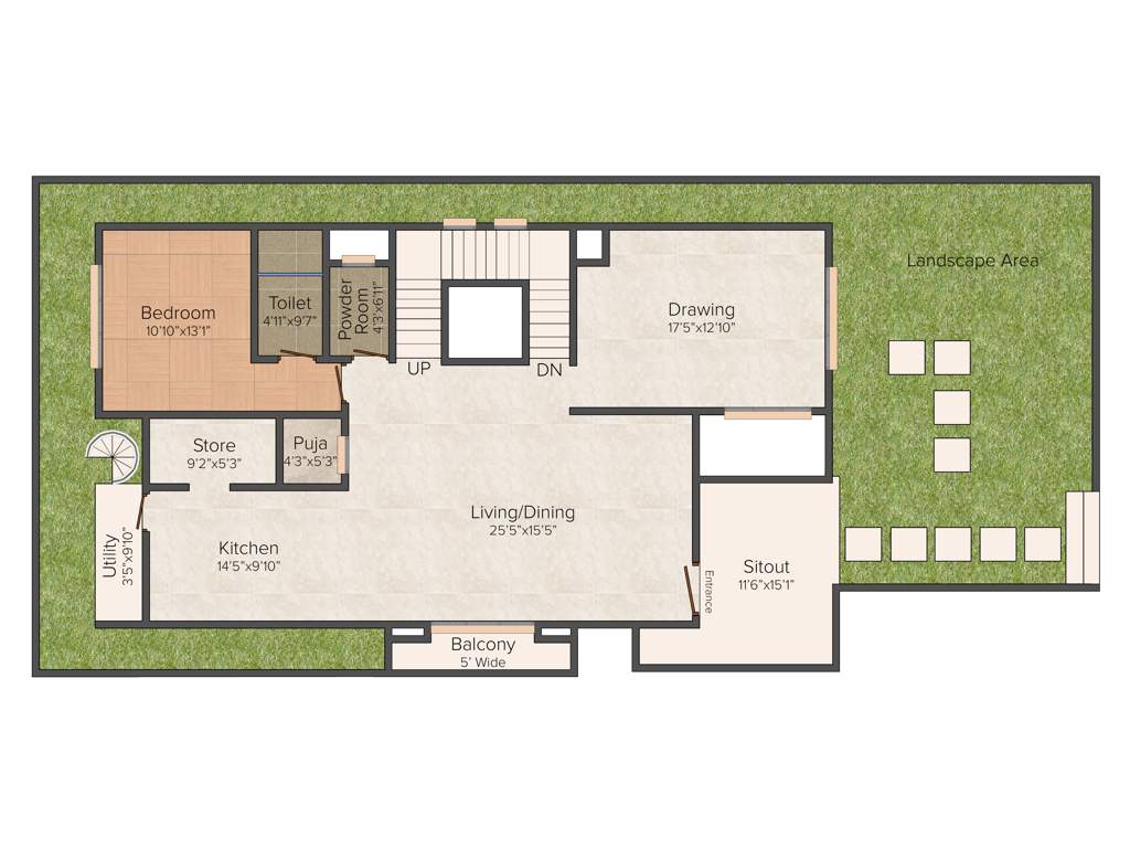 Lanco Hanging Gardens Villas (4BHK+5T (5,800 sq ft) + Servant Room 5800 sq ft)