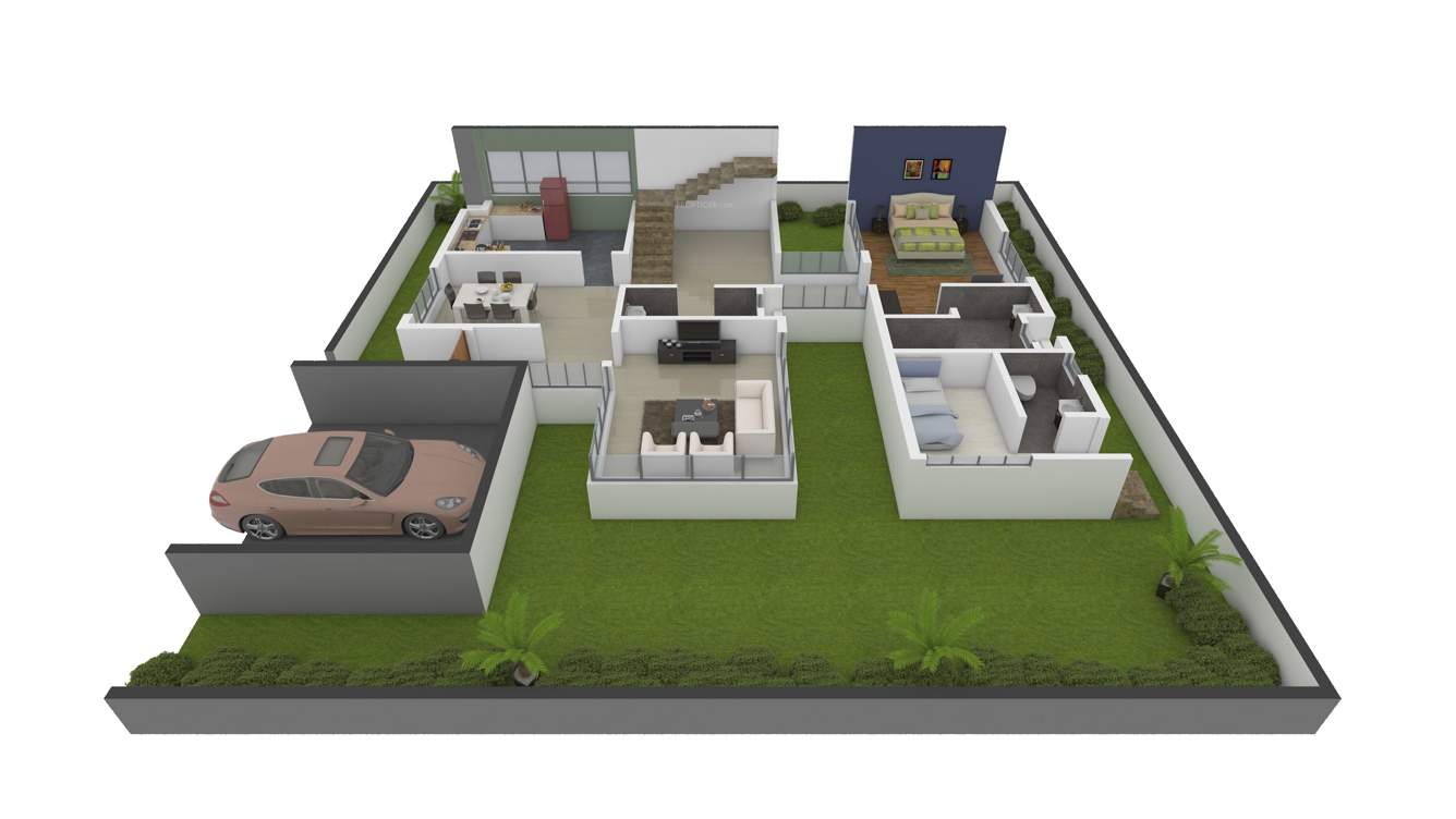 Sark Two (4BHK+4T (2,900 sq ft) + Servant Room 2900 sq ft)