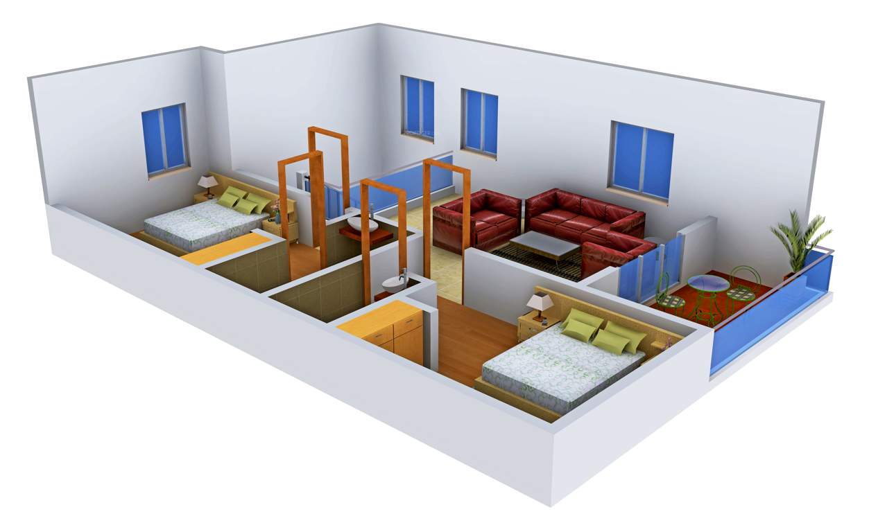 Malainur Ashokam (3BHK+3T (1,702 sq ft) 1702 sq ft)