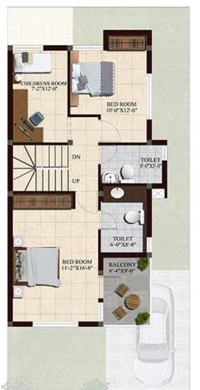  urbano phase 2 Floor Plan Ground Floor Plan