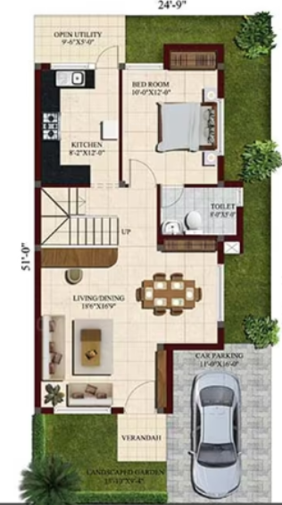  urbano phase 2 Floor Plan Ground Floor Plan