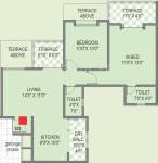 Sree Aspiria (2BHK+2T (974 sq ft) 974 sq ft) Sree Aspiria (2BHK+2T (974 sq ft) 974 sq ft)