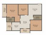 Soorya Soorya Symphony (3BHK+2T (1,405 sq ft) 1405 sq ft)