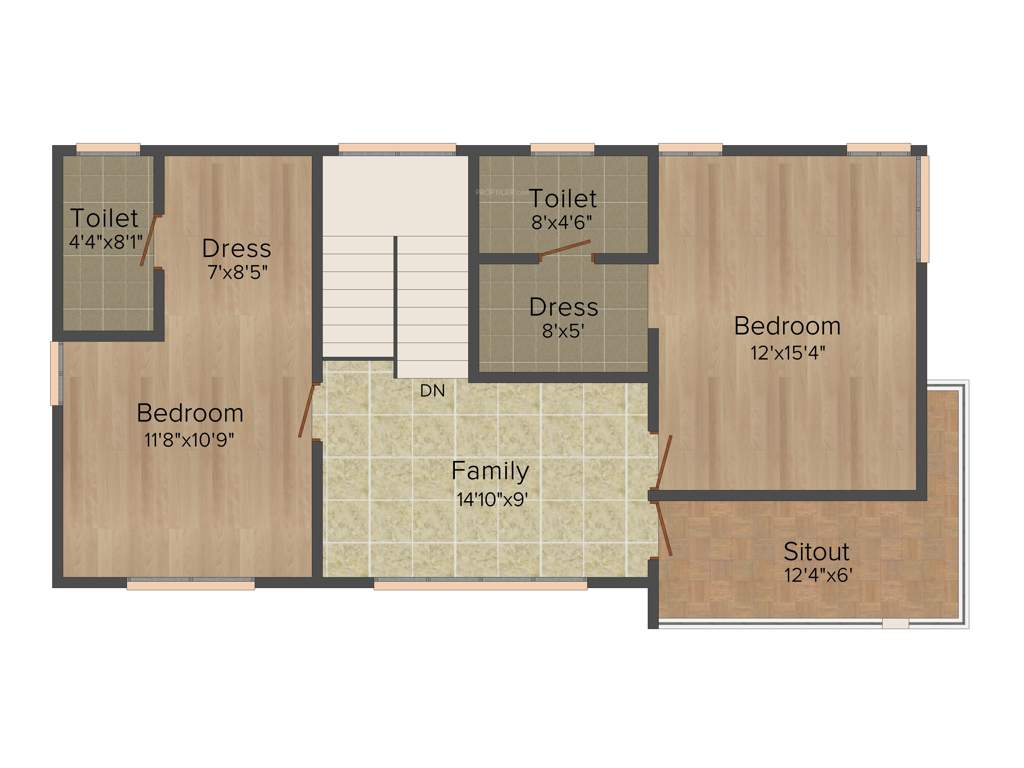 Golden Golden Homes III (3BHK+3T (1,800 sq ft) 1800 sq ft)