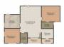 Shrusti Vedanshi (2BHK+2T (1,350 sq ft)   Study Room 1350 sq ft) Shrusti Vedanshi (2BHK+2T (1,350 sq ft)   Study Room 1350 sq ft)