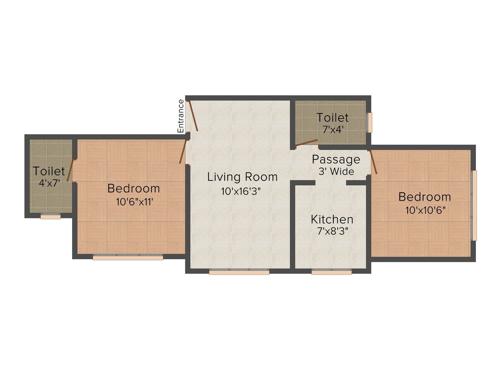 Navkar Manisha CHS LTD (2BHK+2T (530.01 sq ft) 530.01 sq ft) Navkar Manisha CHS LTD (2BHK+2T (530.01 sq ft) 530.01 sq ft)