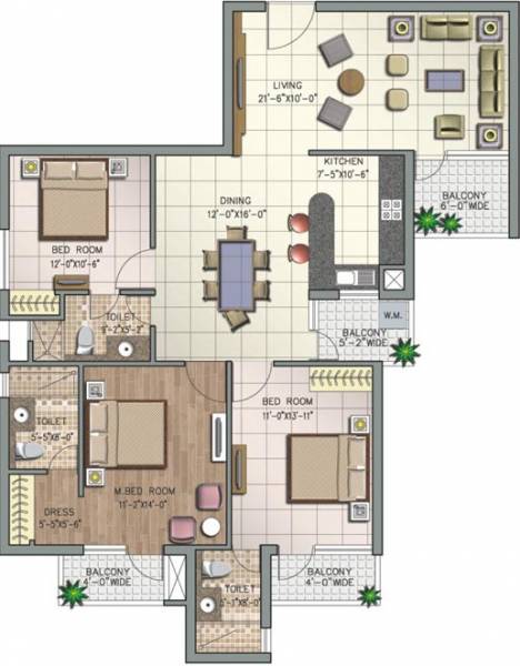 NK Savitry Greens (3BHK+3T (1,690 sq ft) 1690 sq ft) NK Savitry Greens (3BHK+3T (1,690 sq ft) 1690 sq ft)