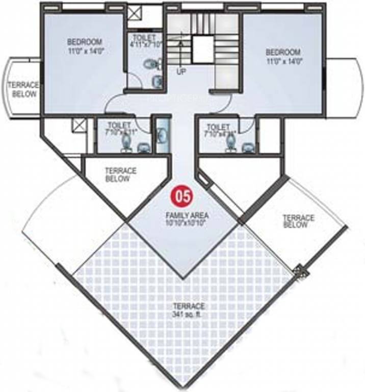 Kunal Crimson (4BHK+6T (2,772 sq ft) 2772 sq ft)