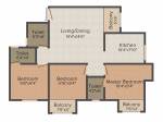 ICIPL Valencia (3BHK+3T (1,012 sq ft) 1012 sq ft)
