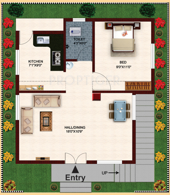 Amarprakash Suncity Villa (1BHK+1T (580 sq ft) 580 sq ft) Amarprakash Suncity Villa (1BHK+1T (580 sq ft) 580 sq ft)