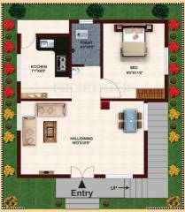 Amarprakash Suncity Villa (1BHK+1T (580 sq ft) 580 sq ft) Amarprakash Suncity Villa (1BHK+1T (580 sq ft) 580 sq ft)