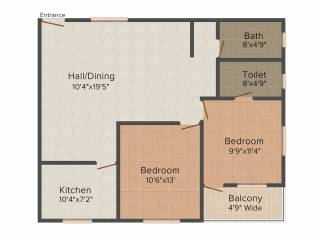 Sadhana Dhaval Enclave (2BHK+2T (1,095 sq ft) 1095 sq ft) Sadhana Dhaval Enclave (2BHK+2T (1,095 sq ft) 1095 sq ft)