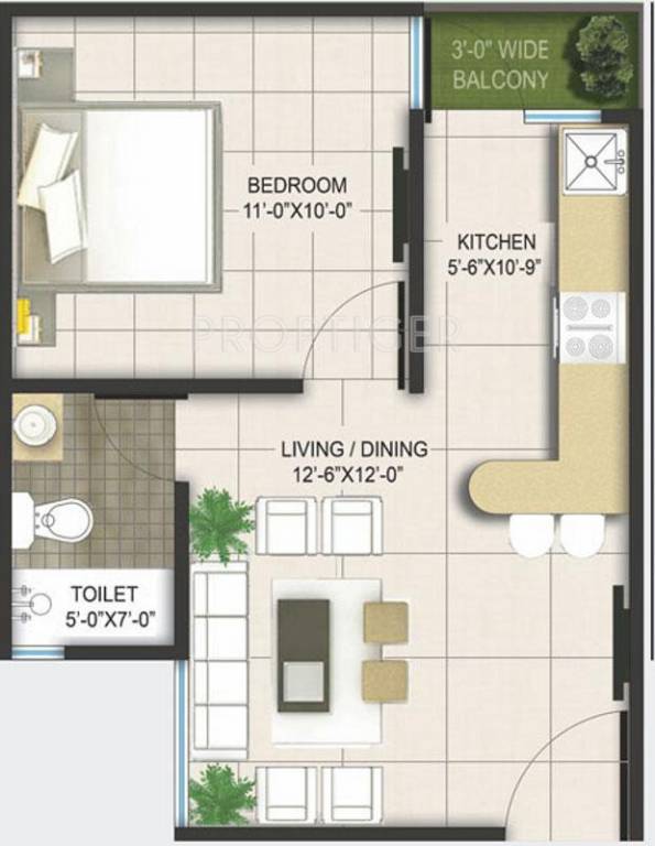 AKVS Surya Heights (1BHK+1T (530 sq ft) 530 sq ft) AKVS Surya Heights (1BHK+1T (530 sq ft) 530 sq ft)