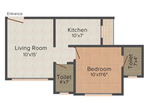 Sagar Heights (1BHK+2T (675 sq ft) 675 sq ft) Sagar Heights (1BHK+2T (675 sq ft) 675 sq ft)