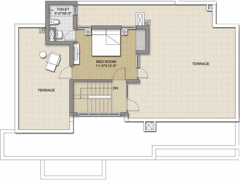Sushma Chandigarh Grande (3BHK+3T (1,970 sq ft) 1970 sq ft)
