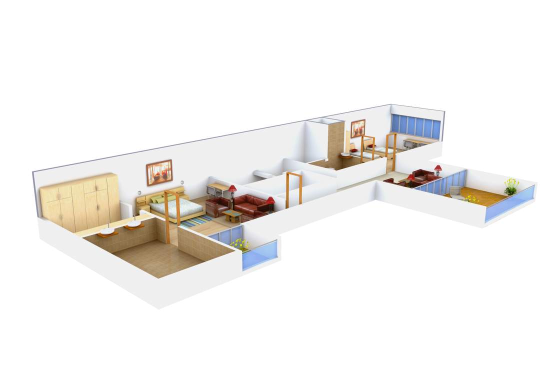 Pooja First Leaf (4BHK+4T (4,685 sq ft) Servant Room 4685 sq ft)