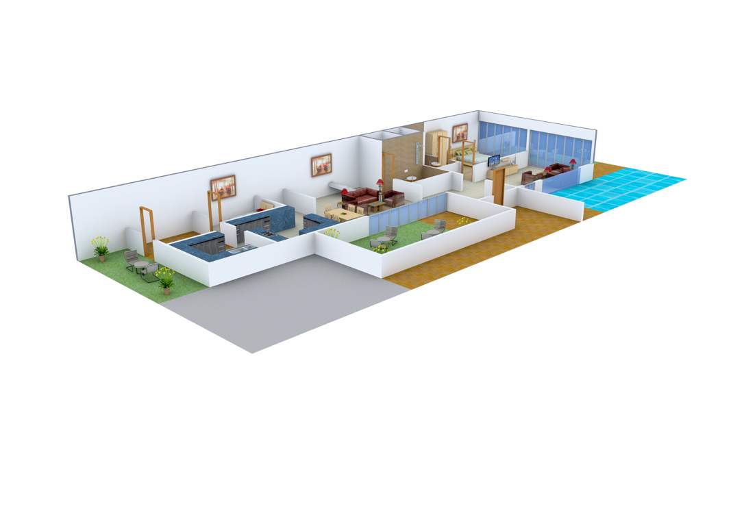 Pooja First Leaf (4BHK+4T (4,685 sq ft) Servant Room 4685 sq ft)