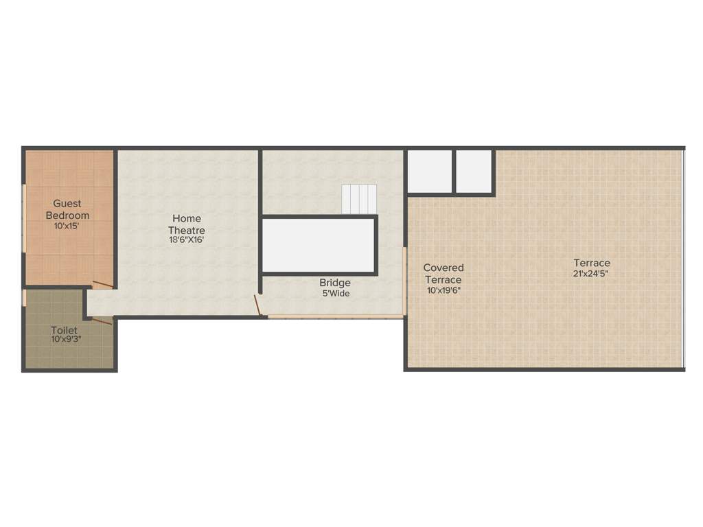 Pooja First Leaf (4BHK+4T (4,685 sq ft) Servant Room 4685 sq ft)