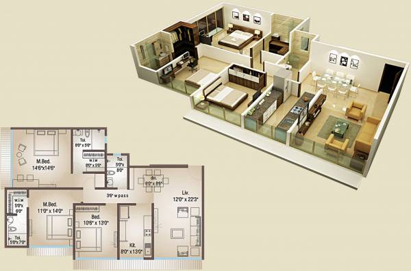 Unique Sparsh (3BHK+3T (1,800 sq ft) 1800 sq ft) Unique Sparsh (3BHK+3T (1,800 sq ft) 1800 sq ft)