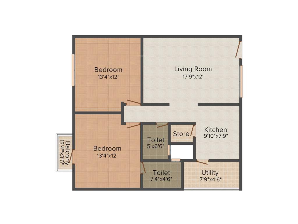 Sree Yogaa Varun Construction Varun Lotus (2BHK+2T (1,147 sq ft) 1147 sq ft)