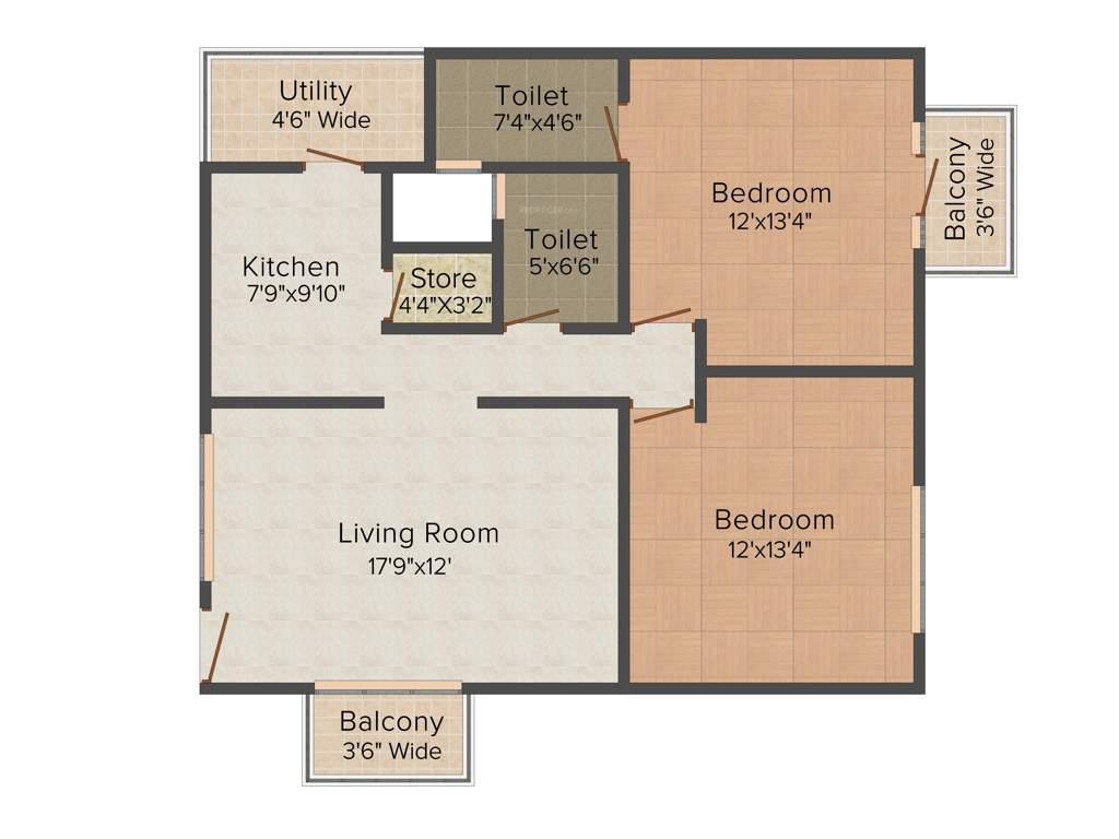 Sree Yogaa Varun Construction Varun Lotus (2BHK+2T (1,183 sq ft) 1183 sq ft)